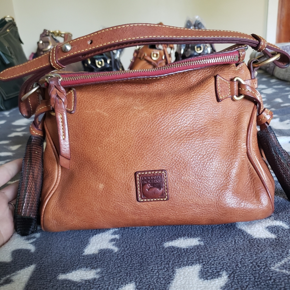 Dooney Florentine Mini Satchel in natural